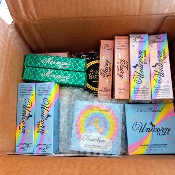 NEW TOO FACED BEAUTY MYSTERY BOX RESALE RESELLER MAKEUP 5 PIECE LOT BUND… - Picture 4 of 8